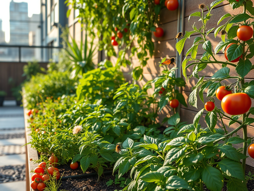 How to Design a Water-Efficient Urban Permaculture Garden