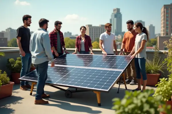 Urban Permaculture: How to Use Solar Panels in Rental Spaces 